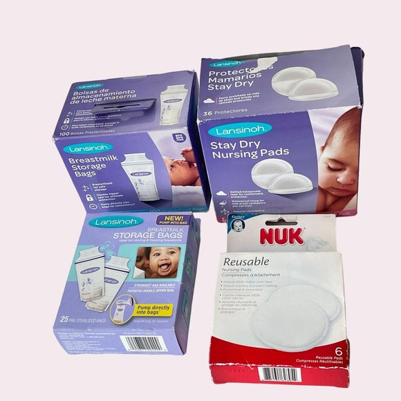 Lansinoh Accessories Breastfeeding And Nursing Starter Kit Nursing